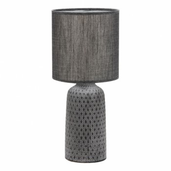 Distribuidor - Lâmpadas Diversas | Sobre Mesas Decoração | SOBREMESA TILAPIA 1XE27 GRIS 45X20X20 CM Ref: 134971028